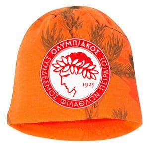 Olympiacos Club Supporter Fan Greece Greek Kati - Camo Knit Beanie