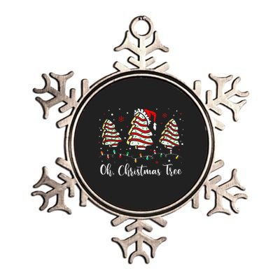 Oh Christmas Tree Cakes Debbie Becky Jen Cake Lovers Xmas Gift Metallic Star Ornament