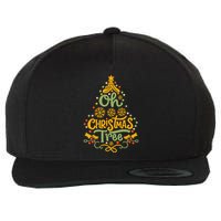 Oh Christmas Tree Cakes Debbie Funny Christmas Wool Snapback Cap