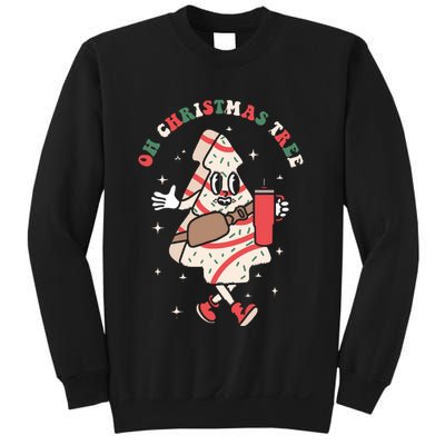 Oh Christmas Tree Cakes Debbie Funny Christmas Sweatshirt