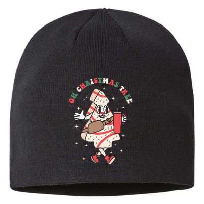 Oh Christmas Tree Cakes Debbie Funny Christmas Sustainable Beanie