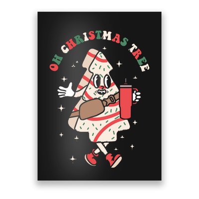Oh Christmas Tree Cakes Debbie Funny Christmas Poster