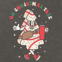Oh Christmas Tree Cakes Debbie Funny Christmas Cotton Canvas Backpack