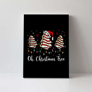 Oh Christmas Tree Cakes Debbie Becky Jen Cake Lovers Xmas Canvas