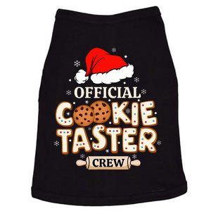 Official Cookie Taster Crew, Funny Christmas Baking Team Doggie Tank