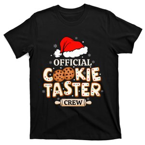 Official Cookie Taster Crew, Funny Christmas Baking Team T-Shirt