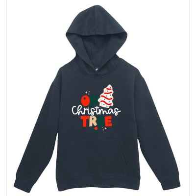 Oh Christmas Tree Cakes Debbie Funny Christmas Snack Cake Urban Pullover Hoodie