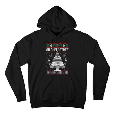 Oh Chemist Tree Merry Chemistree Chemistry Ugly Christmas Hoodie