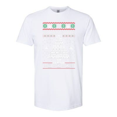 Oh Chemist Tree Merry Chemistree Chemistry Ugly Christmas Softstyle CVC T-Shirt