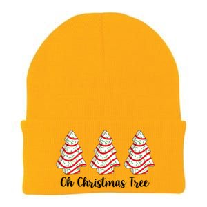 Oh Christmas Tree Holiday Cookie Knit Cap Winter Beanie