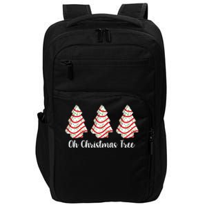 Oh Christmas Tree Holiday Cookie Impact Tech Backpack