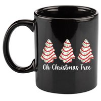 Oh Christmas Tree Holiday Cookie 11oz C Handle Ceramic Mug