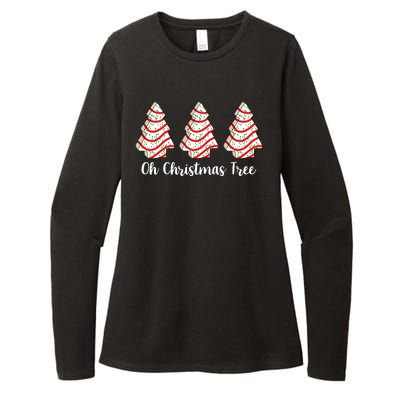 Oh Christmas Tree Holiday Cookie Womens CVC Long Sleeve Shirt