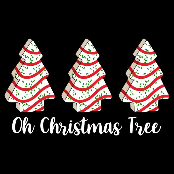 Oh Christmas Tree Holiday Cookie 16 in Basic Backpack