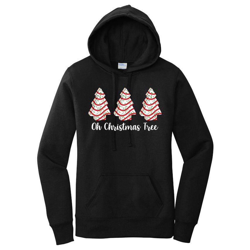 Oh Christmas Tree Holiday Cookie Women's Pullover Hoodie