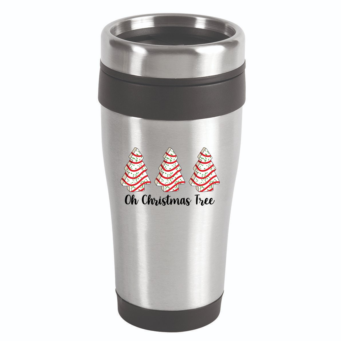 Oh Christmas Tree Holiday Cookie 16oz Travel Tumbler