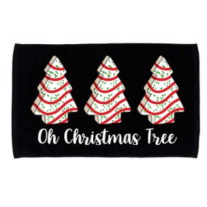 Oh Christmas Tree Holiday Cookie Microfiber Hand Towel