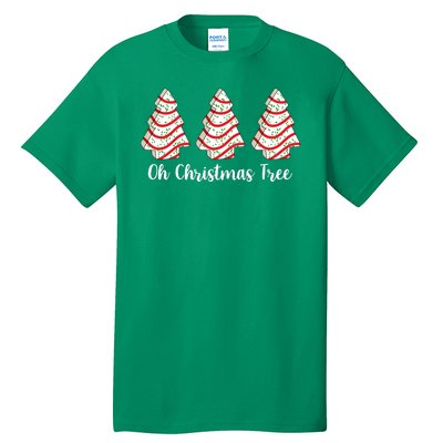 Oh Christmas Tree Holiday Cookie Tall T-Shirt