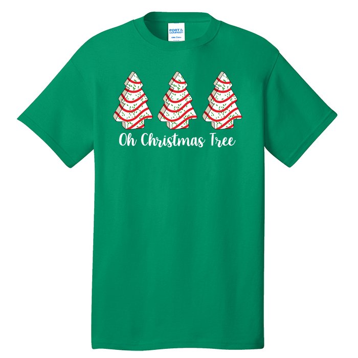 Oh Christmas Tree Holiday Cookie Tall T-Shirt