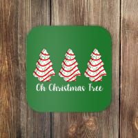 Oh Christmas Tree Holiday Cookie Coaster