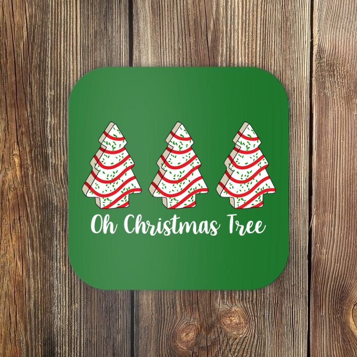 Oh Christmas Tree Holiday Cookie Coaster