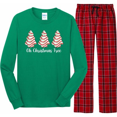 Oh Christmas Tree Holiday Cookie Long Sleeve Pajama Set