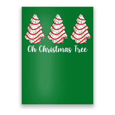 Oh Christmas Tree Holiday Cookie Poster