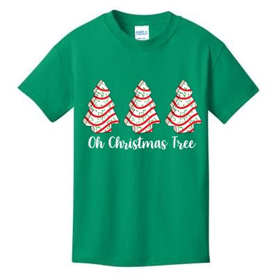 Oh Christmas Tree Holiday Cookie Kids T-Shirt
