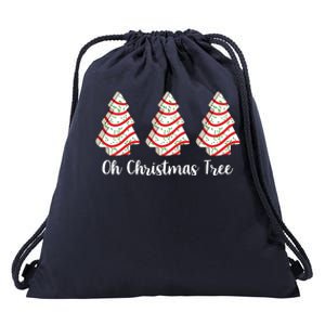 Oh Christmas Tree Holiday Cookie Drawstring Bag