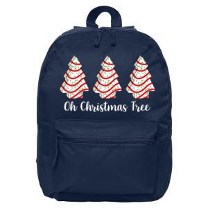 Oh Christmas Tree Holiday Cookie 16 in Basic Backpack