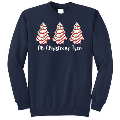 Oh Christmas Tree Holiday Cookie Tall Sweatshirt