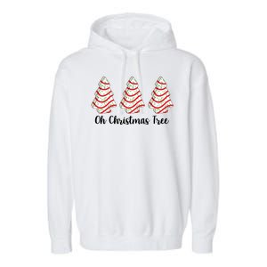 Oh Christmas Tree Holiday Cookie Garment-Dyed Fleece Hoodie