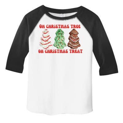 Oh Christmas Tree Oh Christmas Treat Toddler Fine Jersey T-Shirt