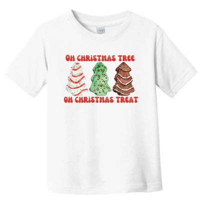 Oh Christmas Tree Oh Christmas Treat Toddler T-Shirt