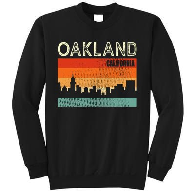 Oakland California Town Skyline Sweatshirt