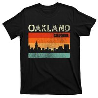 Oakland California Town Skyline T-Shirt