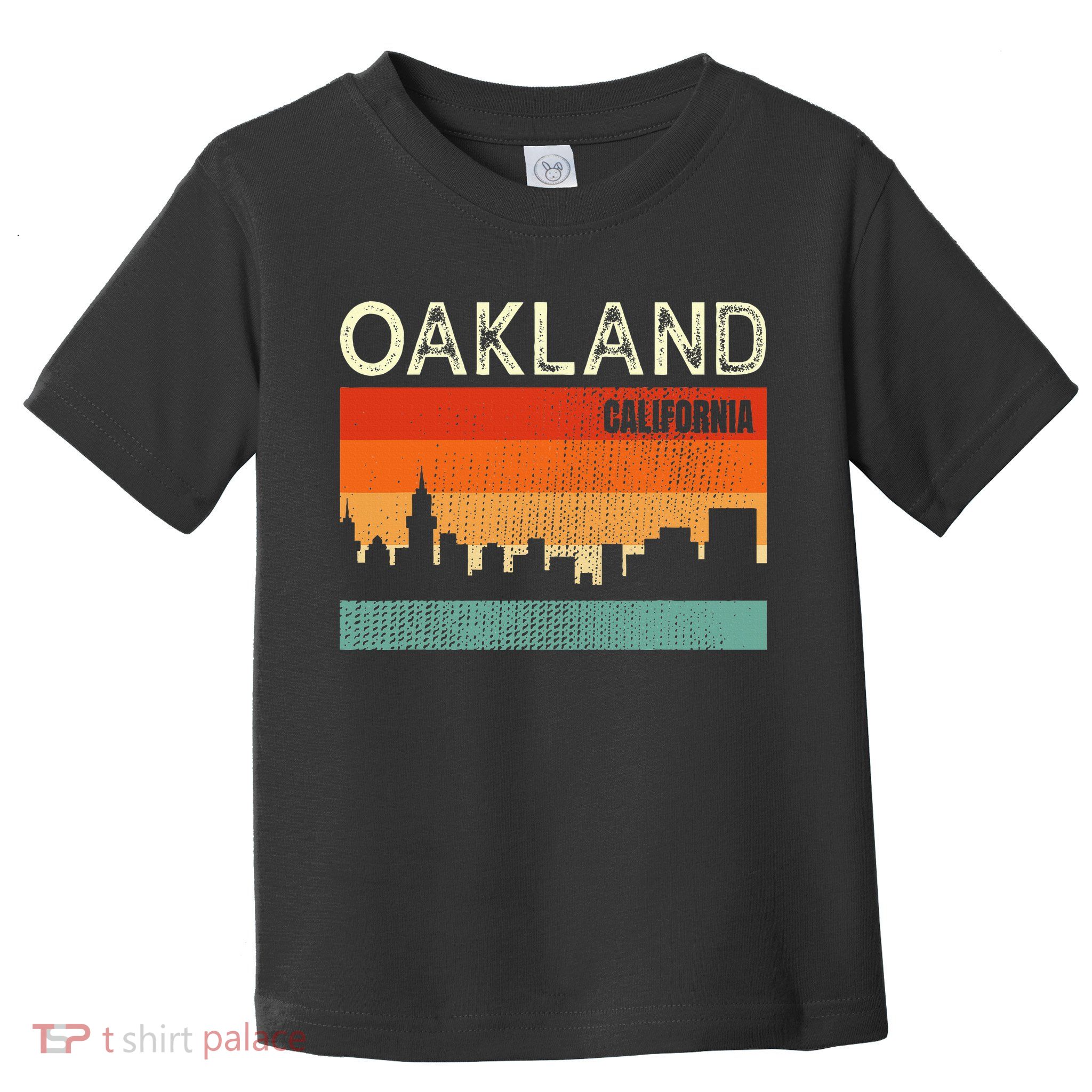 Oakland California Town Skyline Toddler T-Shirt