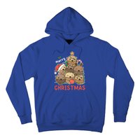 Otter Christmas Tree Funny Animal Merry Christmas Cute Gift Hoodie