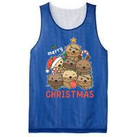 Otter Christmas Tree Funny Animal Merry Christmas Cute Gift Mesh Reversible Basketball Jersey Tank