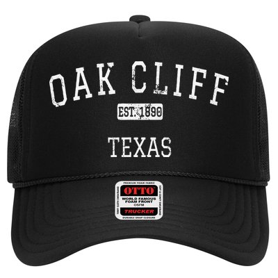 Oak Cliff Texas TX Vintage Trucker Hat