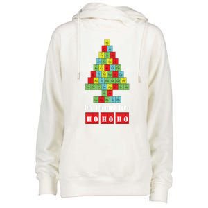 Oh Chemist Tree Chemistry Christmas Science Teacher Gift Womens Funnel Neck Pullover Hood