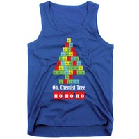 Oh Chemist Tree Chemistry Christmas Science Teacher Gift Tank Top