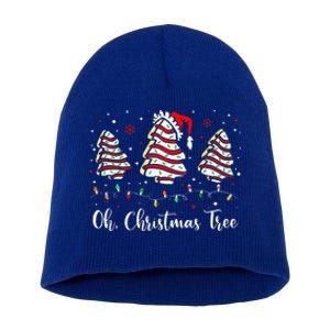 Oh Christmas Tree Cakes Debbie Becky Jen Cake Short Acrylic Beanie