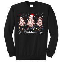 Oh Christmas Tree Cakes Debbie Becky Jen Cake Lovers Xmas Sweatshirt