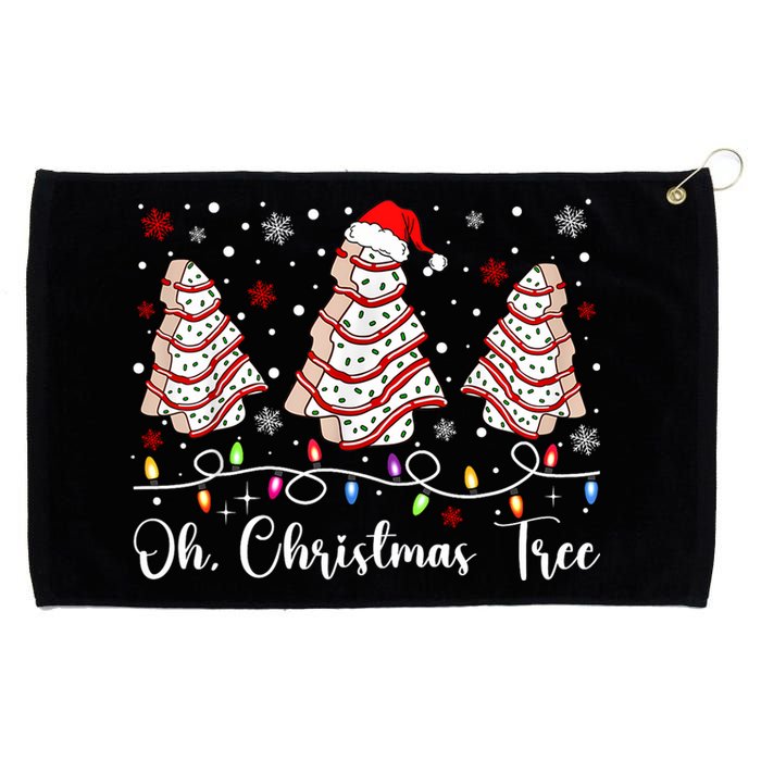 Oh Christmas Tree Cakes Debbie Becky Jen Cake Lovers Xmas Grommeted Golf Towel