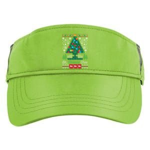 Oh Chemist Tree Merry Christmas Ugly Cute Gift Cute Gift Adult Drive Performance Visor