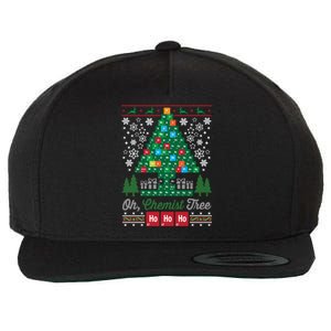 Oh Chemist Tree Merry Christmas Ugly Cute Gift Cute Gift Wool Snapback Cap