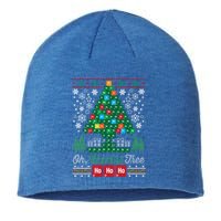 Oh Chemist Tree Merry Christmas Ugly Cute Gift Cute Gift Sustainable Beanie