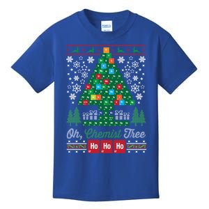 Oh Chemist Tree Merry Christmas Ugly Cute Gift Cute Gift Kids T-Shirt