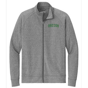 Oregon Classic Text Stretch Full-Zip Cadet Jacket